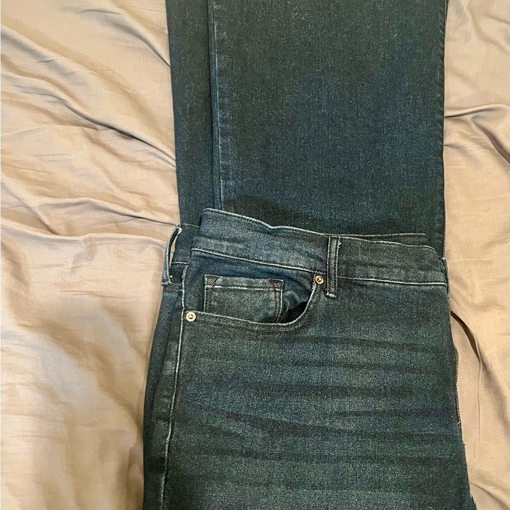 Jessica Simpson Blue Flare Wide Leg Jeans